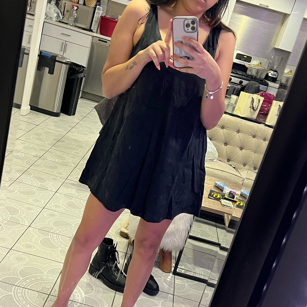 Black dress from zara